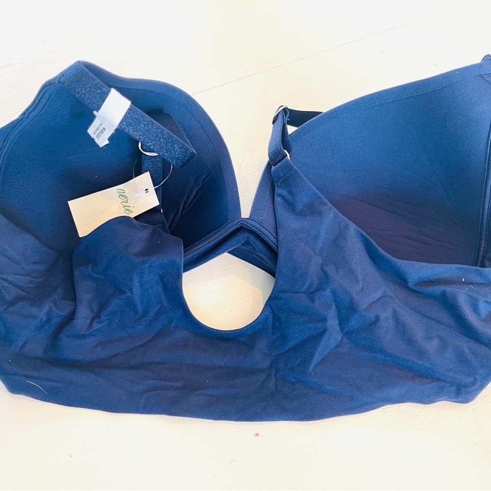 Aerie Women's Blue Wireless Bra - Picture 2 of 3